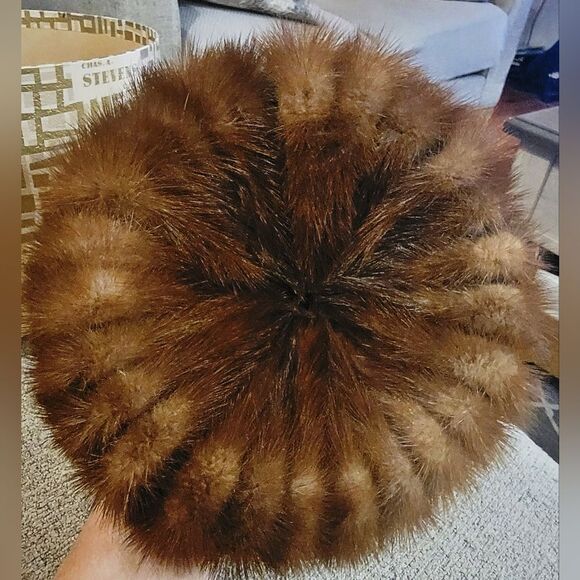 #Vintage #Chicago #Genuine #Mink #Fur Hats Set w/ Chas A Stevens Hatbox 50s-60s main image 4